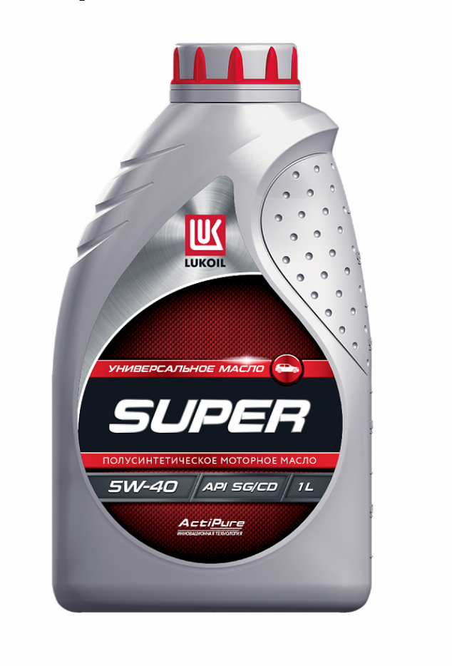 Масло моторное lukoil Лукойл Super 5W-40 1 л 19441, 